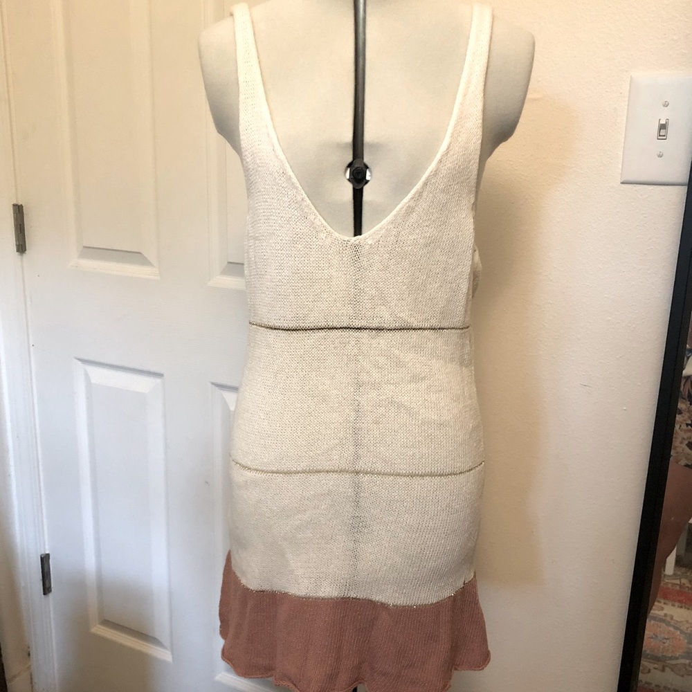 Handmade knit tunic